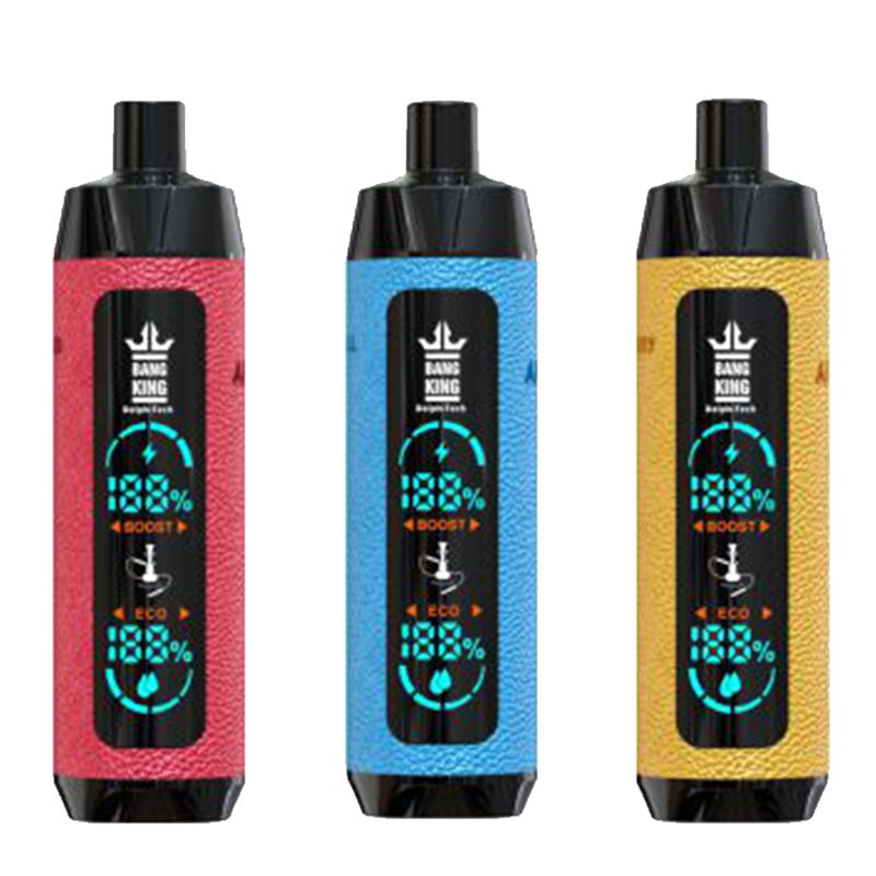 bangking 25k 皮套有屏-0 Vape pen Bang King 25000 puff 25k E-cigarrillo-10PCS/1 caja