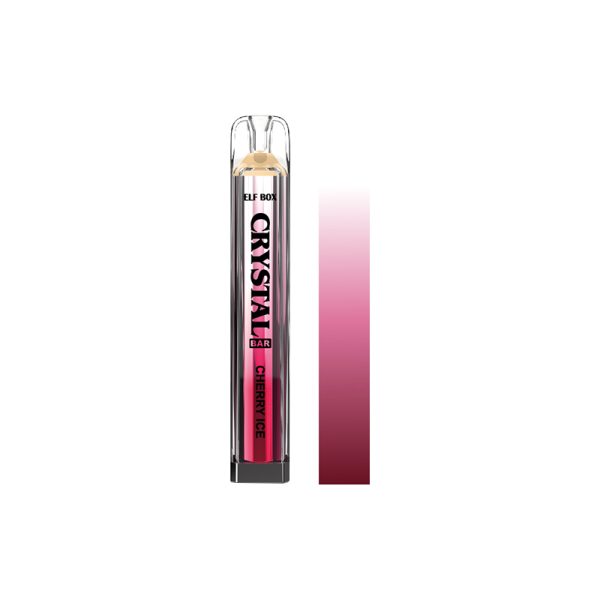 elf box barra de cristal 600-3 Vape Elf Box Crystal Bar 480 puff E-cigarrillo-10PCS/1 caja