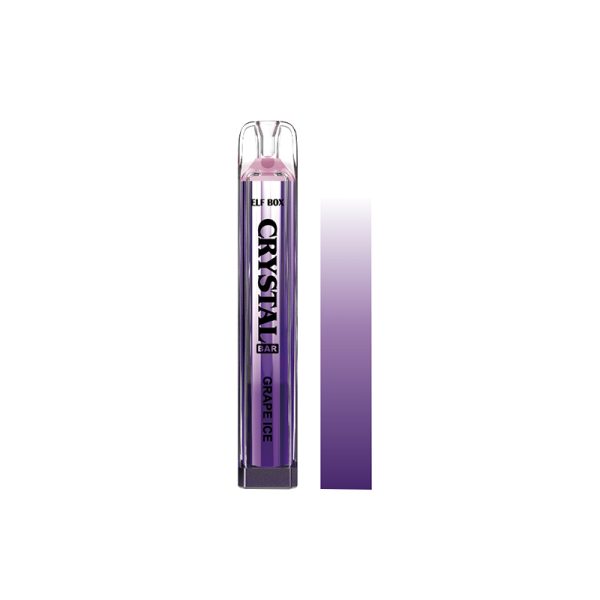 elf box cristal bar 600-4 Vape Elf Box Crystal Bar 480 puff E-cigarrillo-10PCS/1 caja