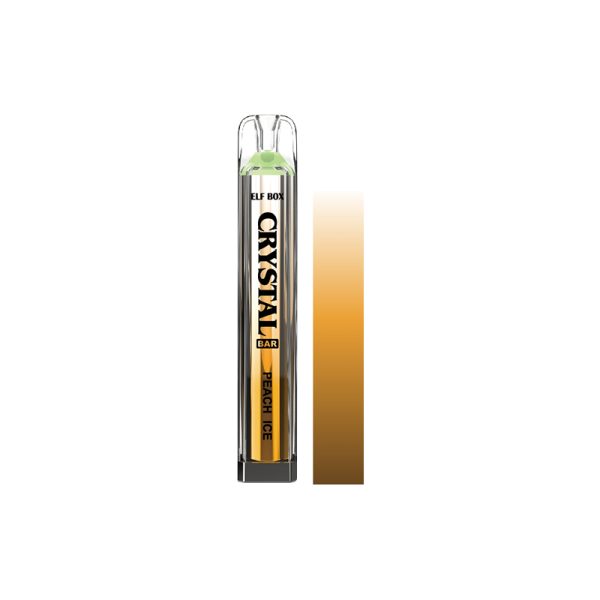 elf box barra de cristal 600-7 Vape Elf Box Crystal Bar 480 puff E-cigarrillo-10PCS/1 caja