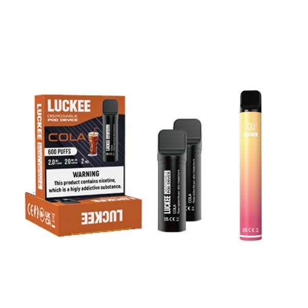 lafa 600 pod Vape Pod Atomizador Luckee lafa E-cigarrillo-1PCS/1 caja