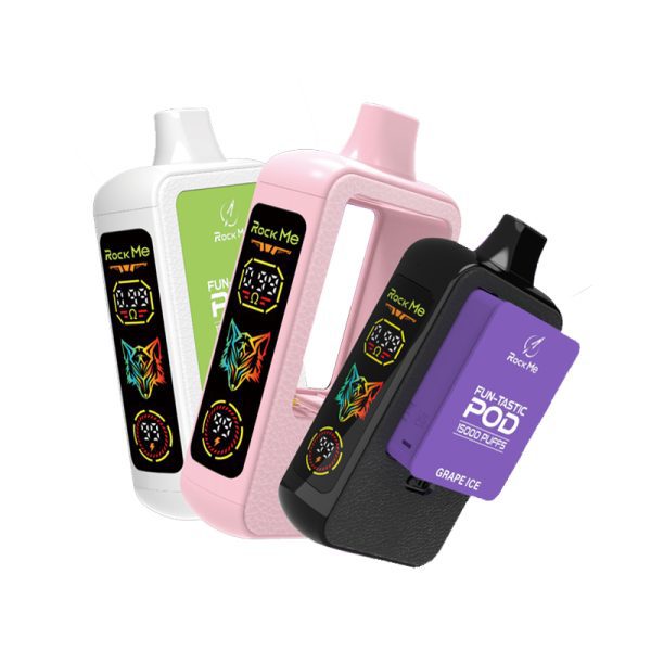 rock me pod rock me vape pod 15000 puff pod caja-vaporizador-5Pcs/caja