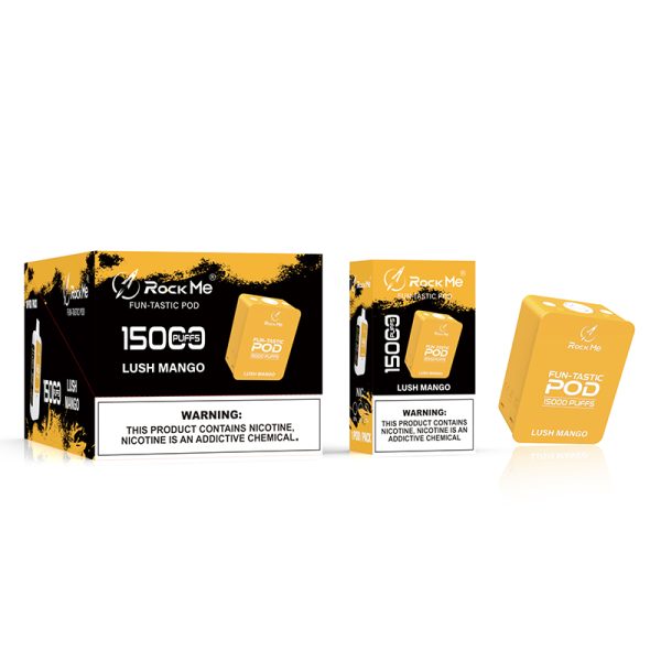 rock me pod rock me vape pod 15000 puff pod caja-vaporizador-5Pcs/caja