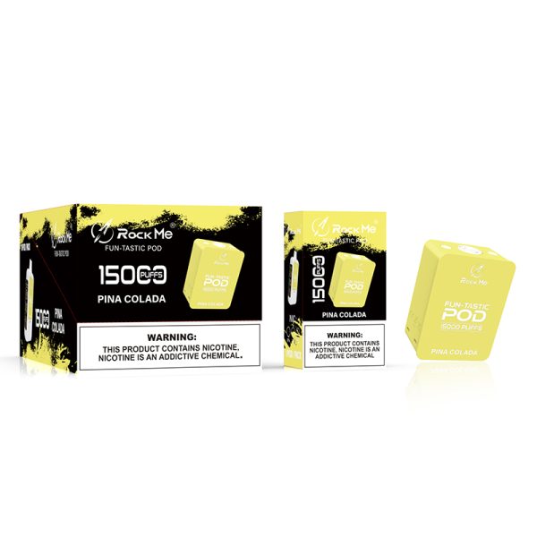 rock me pod rock me vape pod 15000 puff pod caja-vaporizador-5Pcs/caja