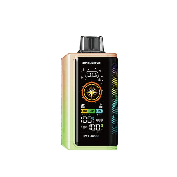 maskking vape ic x 40k-1 maskking vape icex 40k-E-cigarrillo-10PCS/1 caja