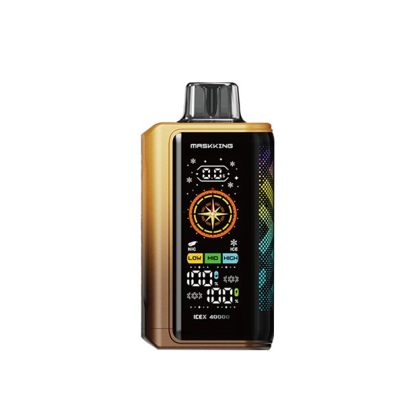 maskking vape ic x 40k-4 maskking vape icex 40k-E-cigarrillo-10PCS/1 caja